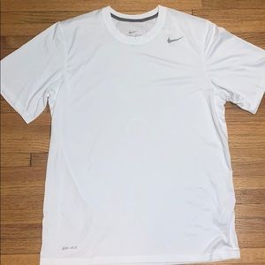 Nike Dri-fit Medium white tshirt